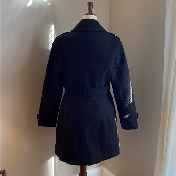 Black Rivet Coat - Picture 3 of 8